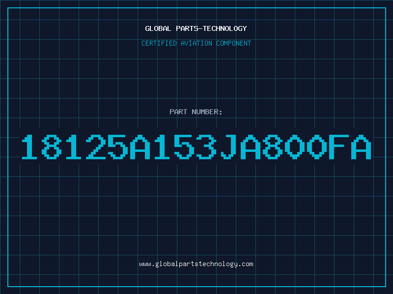 Aviation Part 18125A153JA800FA