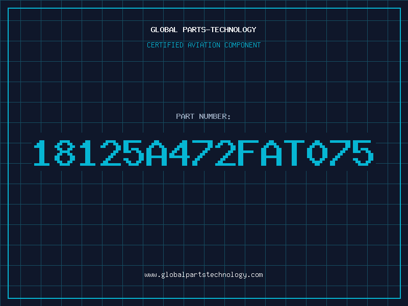 Aviation Part 18125A472FAT075