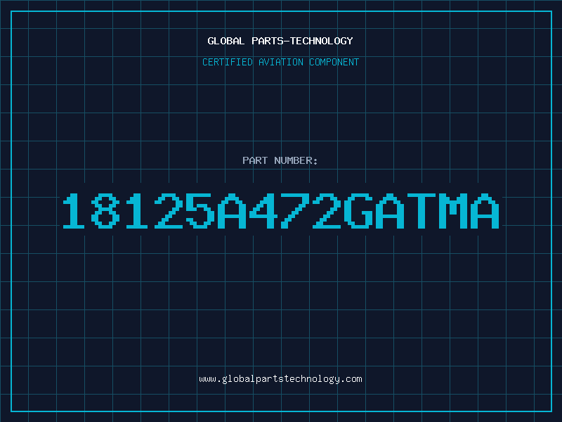 Aviation Part 18125A472GATMA