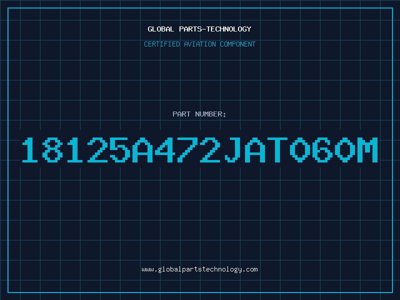 Aviation Part 18125A472JAT060M