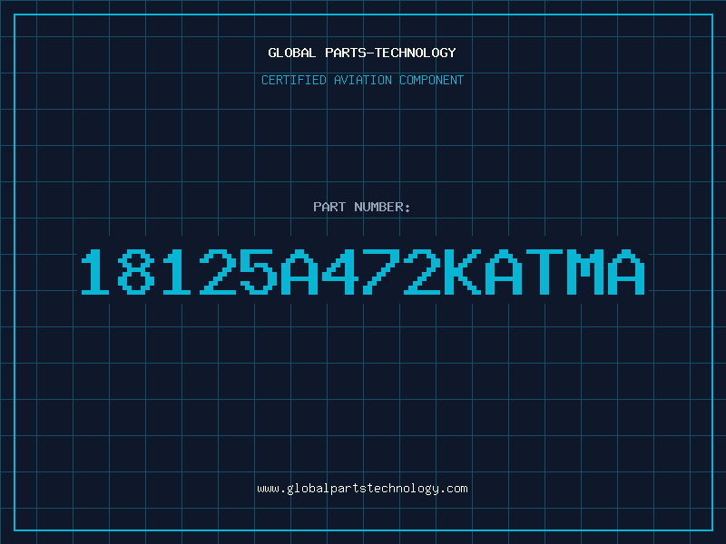 Aviation Part 18125A472KATMA