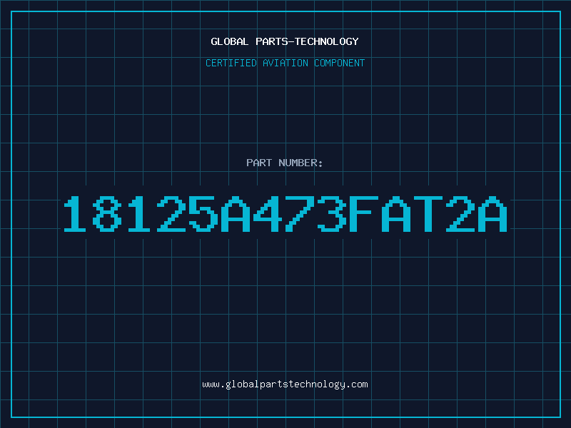 Aviation Part 18125A473FAT2A
