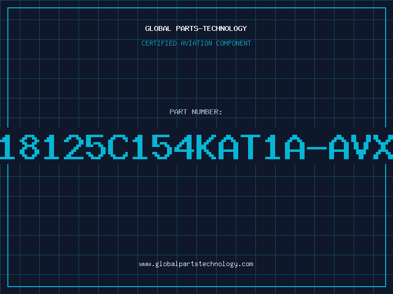 Aviation Part 18125C154KAT1A-AVX