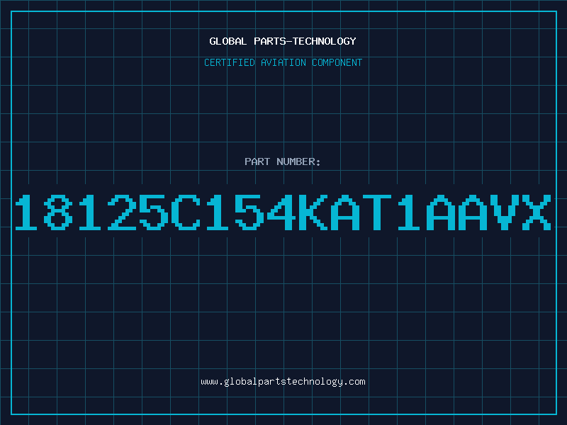 Aviation Part 18125C154KAT1AAVX
