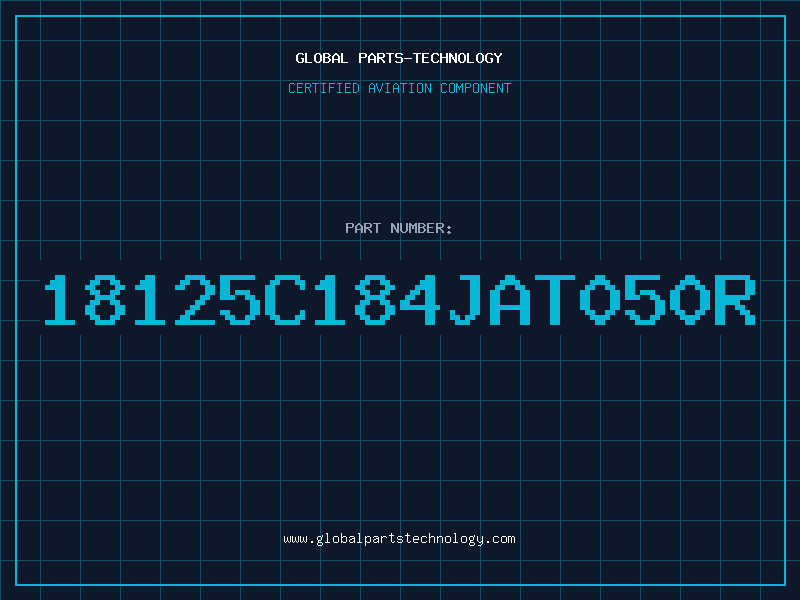 Aviation Part 18125C184JAT050R