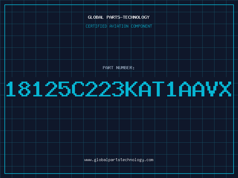 Aviation Part 18125C223KAT1AAVX