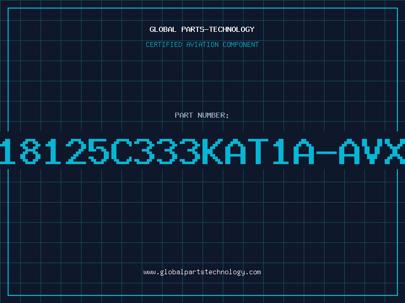 Aviation Part 18125C333KAT1A-AVX