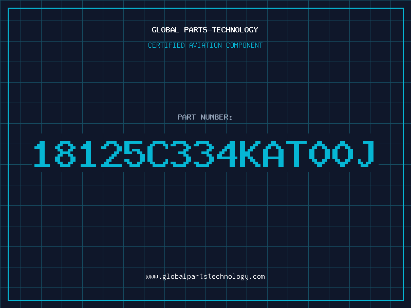 Aviation Part 18125C334KAT00J
