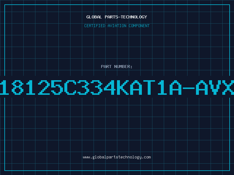 Aviation Part 18125C334KAT1A-AVX