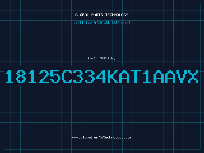 Aviation Part 18125C334KAT1AAVX