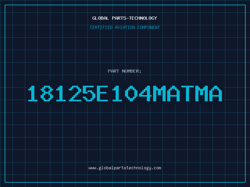 Aviation Part 18125E104MATMA