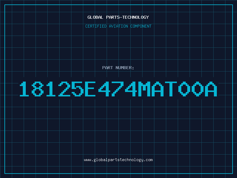 Aviation Part 18125E474MAT00A