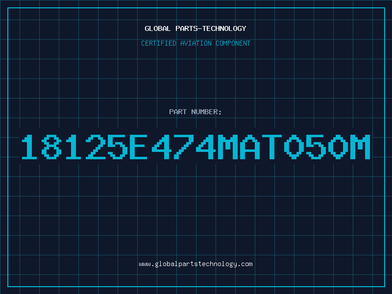 Aviation Part 18125E474MAT050M