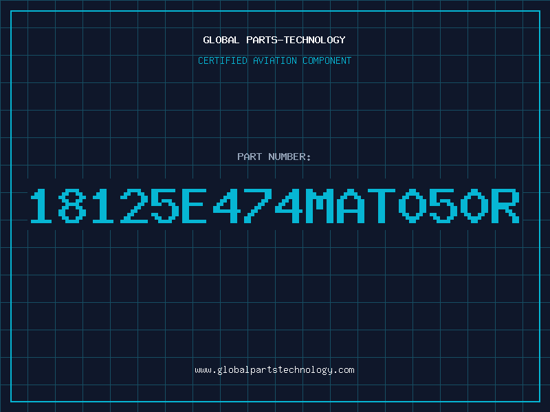 Aviation Part 18125E474MAT050R