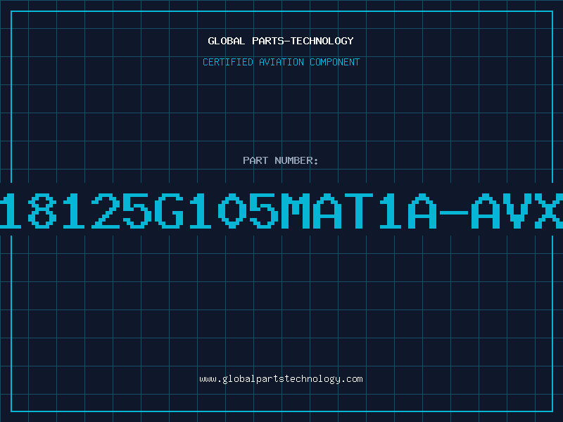 Aviation Part 18125G105MAT1A-AVX