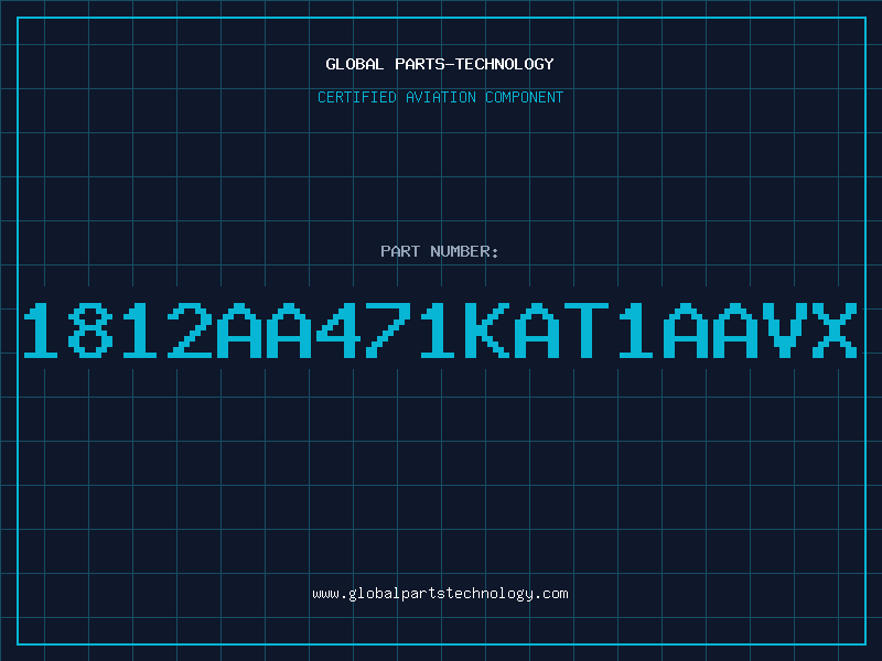 Aviation Part 1812AA471KAT1AAVX