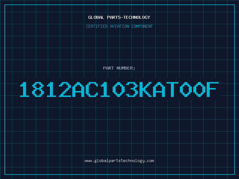 Aviation Part 1812AC103KAT00F