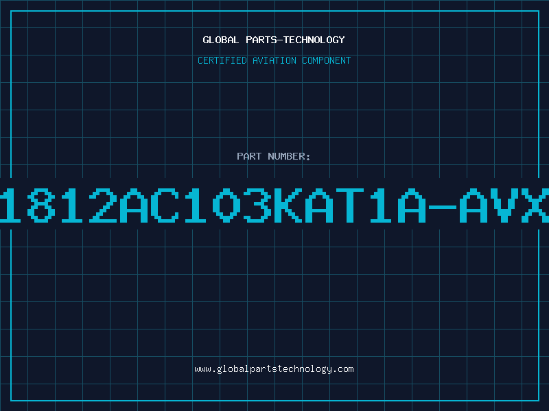 Aviation Part 1812AC103KAT1A-AVX