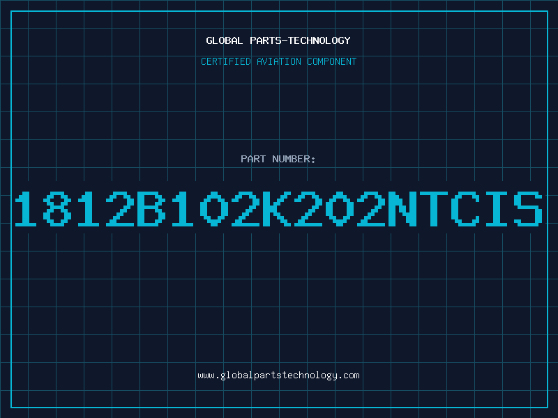 Aviation Part 1812B102K202NTCIS