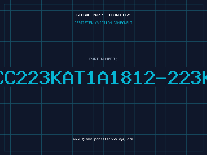 Aviation Part 1812CC223KAT1A1812-223K600V
