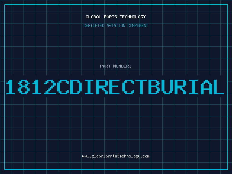 Aviation Part 1812CDIRECTBURIAL