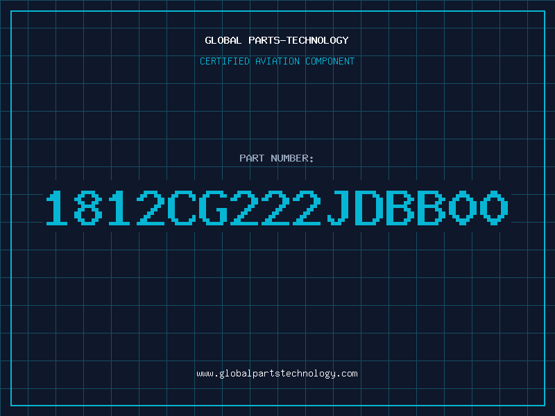 Aviation Part 1812CG222JDBB00