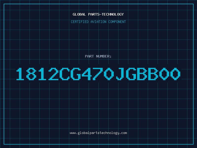 Aviation Part 1812CG470JGBB00