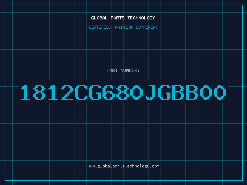 Aviation Part 1812CG680JGBB00