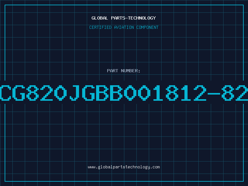 Aviation Part 1812CG820JGBB001812-82P3KV