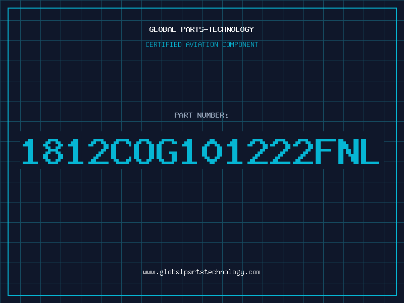 Aviation Part 1812COG101222FNL