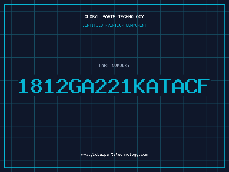 Aviation Part 1812GA221KATACF