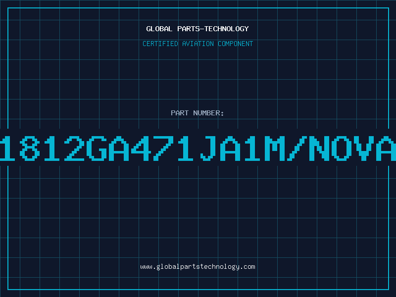 Aviation Part 1812GA471JA1M/NOVA