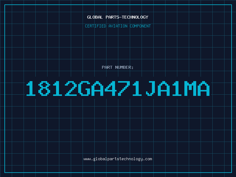 Aviation Part 1812GA471JA1MA