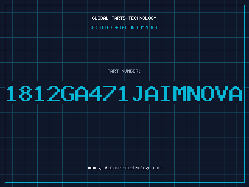 Aviation Part 1812GA471JAIMNOVA