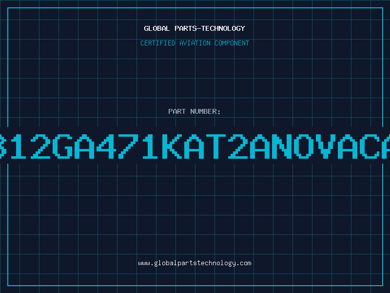 Aviation Part 1812GA471KAT2ANOVACAP