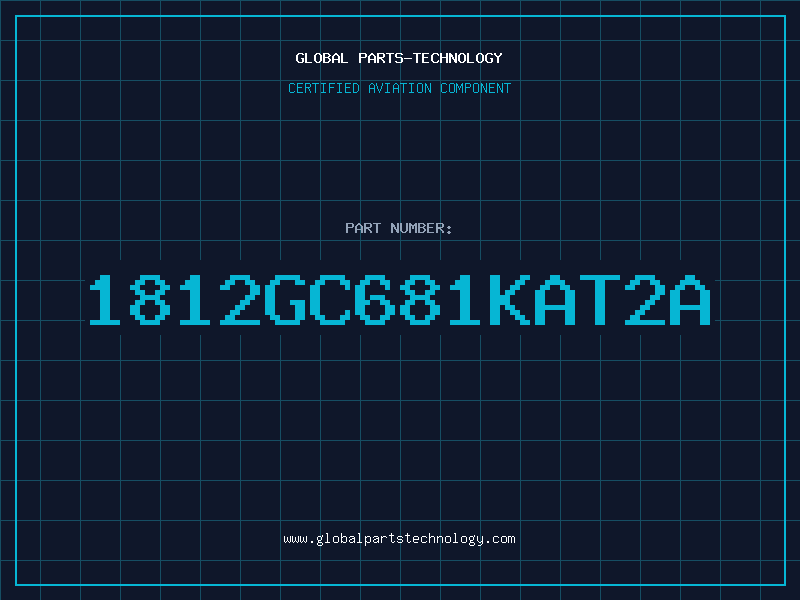 Aviation Part 1812GC681KAT2A