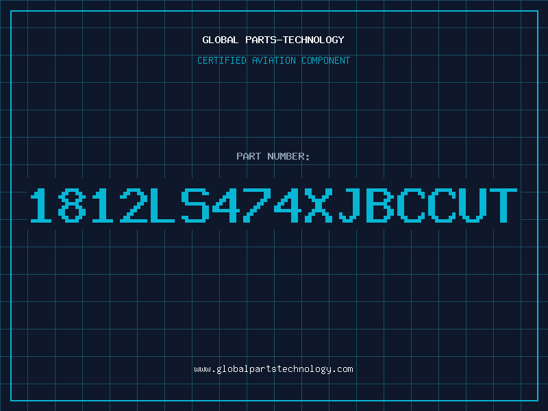 Aviation Part 1812LS474XJBCCUT