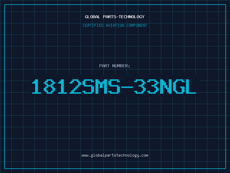 Aviation Part 1812SMS-33NGL