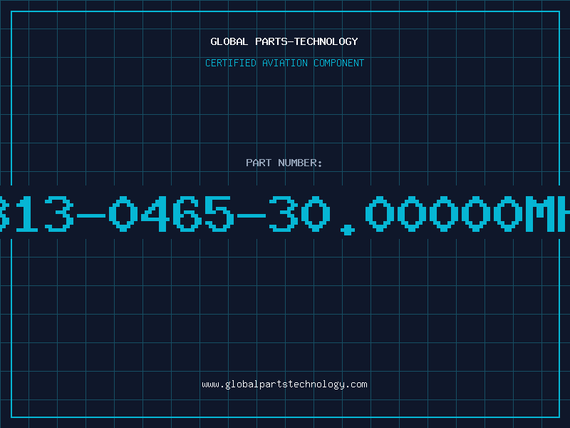 Aviation Part 1813-0465-30.00000MHZ