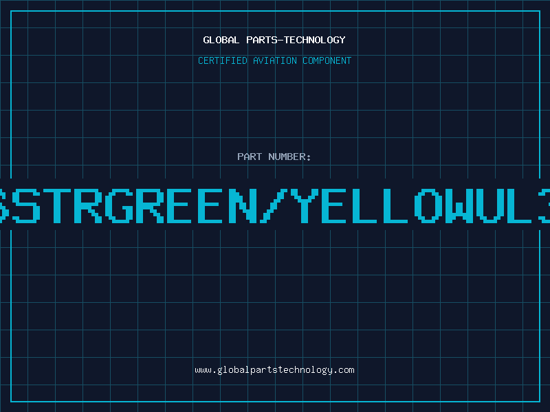 Aviation Part 1816STRGREEN/YELLOWUL3289