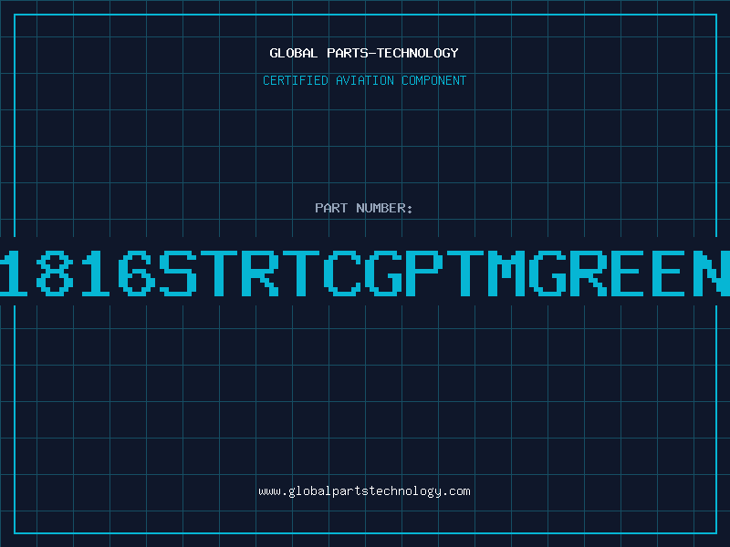 Aviation Part 1816STRTCGPTMGREEN
