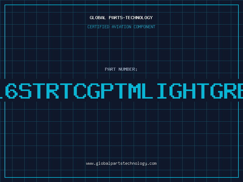 Aviation Part 1816STRTCGPTMLIGHTGREEN