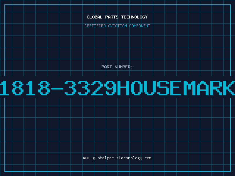 Aviation Part 1818-3329HOUSEMARK