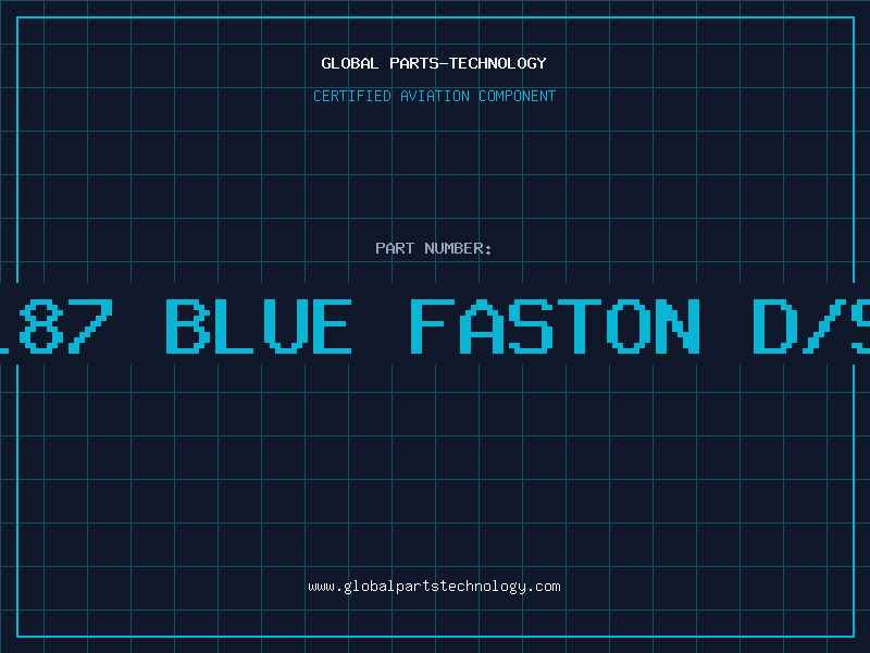 Aviation Part 187 BLUE FASTON D/S