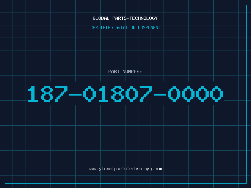 Aviation Part 187-01807-0000