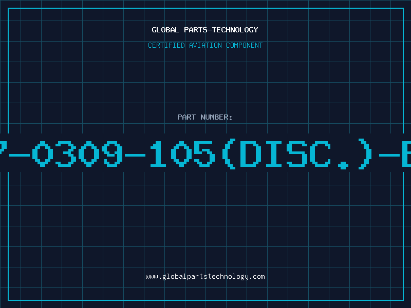 Aviation Part 187-0309-105(DISC.)-EFJ