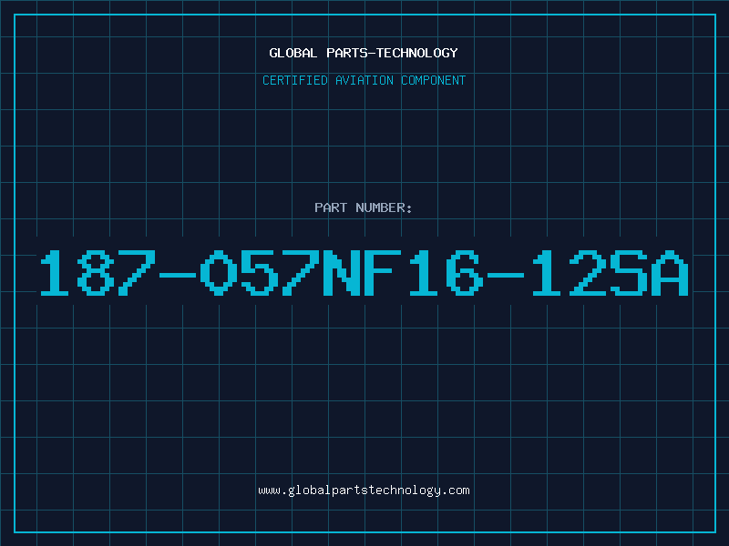 Aviation Part 187-057NF16-12SA