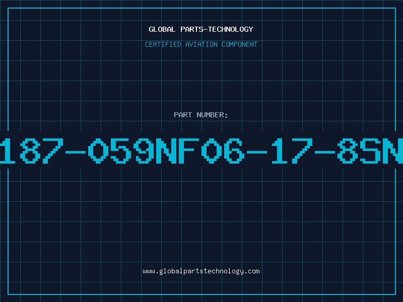 Aviation Part 187-059NF06-17-8SN