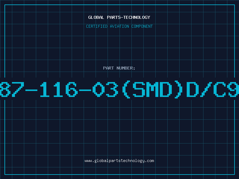 Aviation Part 187-116-03(SMD)D/C96