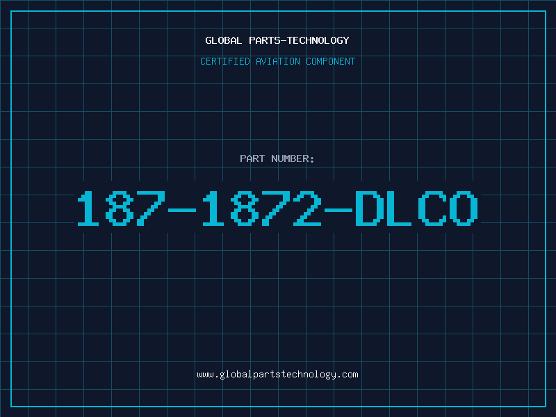 Aviation Part 187-1872-DLCO